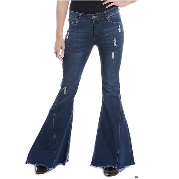 lucky and blessed flare jeans